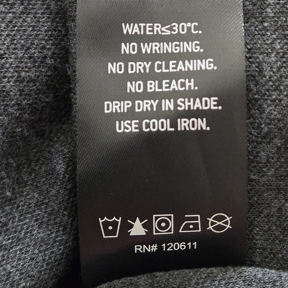 Backcountry Boxy Fit Long Sleeve Poly-Wool Gray Thermal Sweater Top Women's M - Picture 13 of 16